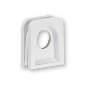 POWER Uvodnica  dupla za spajanje kutija bela