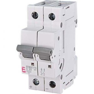 ETI automatski osigurač MCB  ETIMAT P10-DC 2p C25