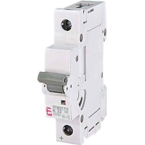 ETI automatski osigurač MCB ETIMAT P10-DC 1p K32