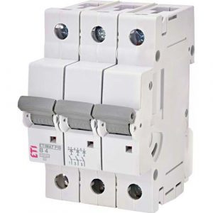 ETI automatski osigurač MCB  ETIMAT P10 3p B4