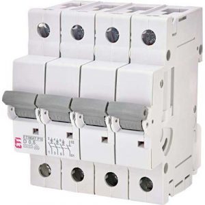 ETI automatski osigurač MCB  ETIMAT P10 3p+N D0,5