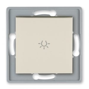 PRESTIGE Mehanizam taster svetlo  bez ind. 10A 250V~  krem taster