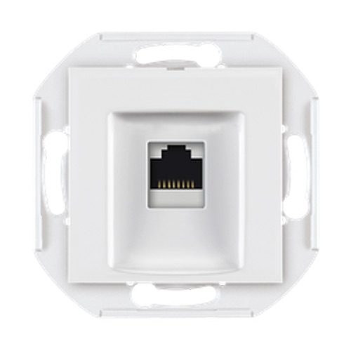 PRESTIGE Mehanizam komunik. priklj. 1xRJ45 Cat 6A UTP beli