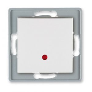 PRESTIGE Mehanizam sklop. jedn.  indikatorske 16A 250V~  beli taster