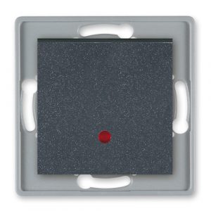 PRESTIGE Mehanizam sklop. jedn.  indikatorske 16A 250V~  sivo-gr. tast.
