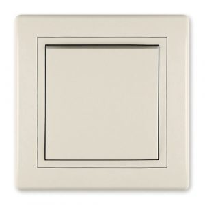 PRESTIGE Sklopka dvopolna  10A 250V~  krem b/m
