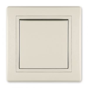 PRESTIGE Sklopka dvopolna  10A 250V~  krem