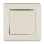PRESTIGE Sklopka naizmenična  10A 250V~  krem b/m