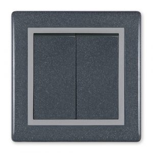 PRESTIGE Sklopka naizmenična  dvostruka 10A 250V~  212