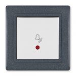 PRESTIGE Taster sklopka za zvono  sa indik. 10A 250V~  220