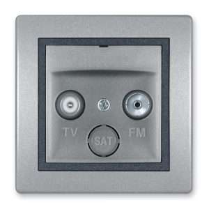 PRESTIGE Priključnica antenska  TV/FM - prolazna  S2S