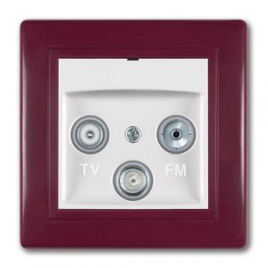 PRESTIGE Priključnica antenska  TV/FM/SAT - završna  330