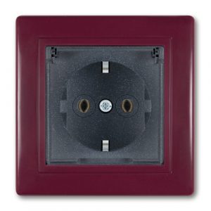 PRESTIGE Priključnica dvopolna  sa plastičnim telom i poklopcem  332