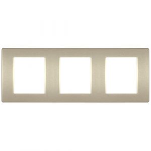 MODE Maska višestruka  3x2M horizontalna  metalik zlatna