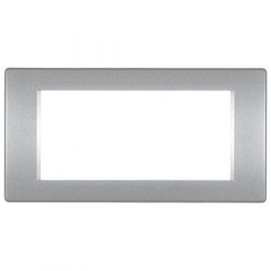 MODE Maska petostruka  5M  metalik srebrna