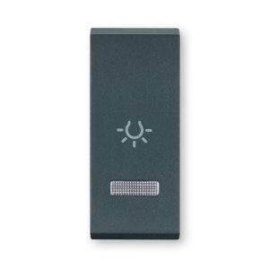 MODE Taster sklopka za svetlo  sa indik. 10A 250V~ 1M  antracit