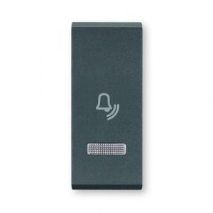 MODE Taster sklopka za zvono  sa indik. 10A 250V~ 1M  antracit