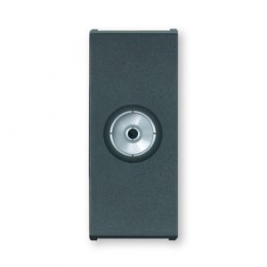 MODE Priključnica antenska FM  IEC F /F 1M  antracit