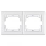 PRESTIGE Maska Horizontalna dvostruka bela