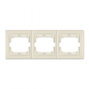 PRESTIGE Maska trostruka  - horizontalna  krem