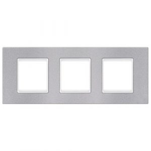 EXPERIENCE Maska 3X2M horizontalna  BASIC  silver sa belim nosačem