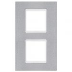 EXPERIENCE Maska 2X2M vertikalna  BASIC  silver sa belim nosačem