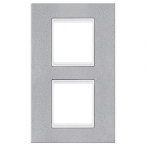 EXPERIENCE Maska 2X2M vertikalna  BASIC  silver sa belim nosačem