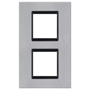 EXPERIENCE Maska 2X2M vertikalna  BASIC  silver sa crnim nosačem