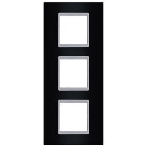 EXPERIENCE Maska 3X2M vertikalna  BASIC  crna sa silver nosačem