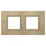 EXPERIENCE Maska 2X2M horizontalna  METALLIC  metalik brušeni nikal