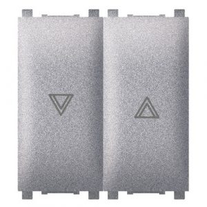 EXPERIENCE Taster sklopka za roletne 16AX 250V~  2M  silver