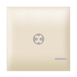 EXPERIENCE Taster  2M sa oznakom priključnice i indikacijom  krem