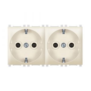 EXPERIENCE Sklop 2 priklj. dvop.  2x2M - premošteno  krem