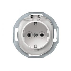 EON Priklj. dvopolna bez maske  sa porc. telom i pokl.  bela