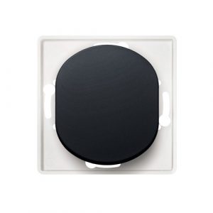 EON Sklopka dvopolna bez maske  10AX 250V~  crna soft