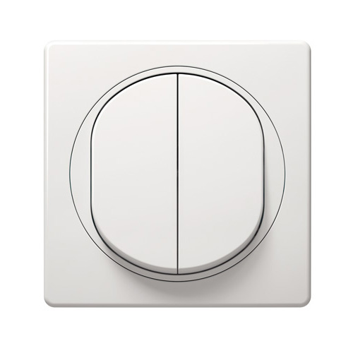 EON Sklopka naizmenična dvostruka 10AX 250V~ bela