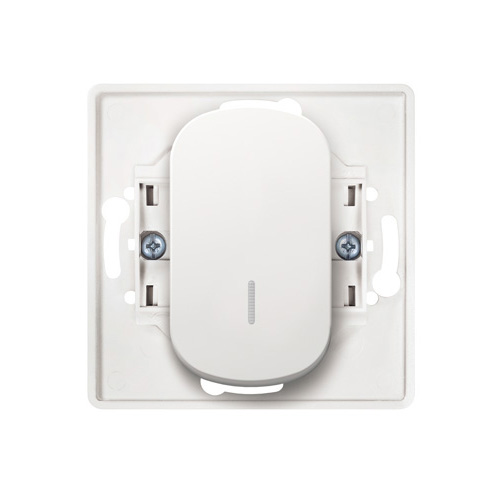 EON Sklopka jednopolna indikatorska bez maske  16AX 250V~ uski taster  bela