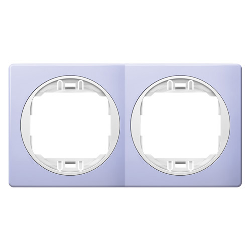 EON Maska dvostruka - horizontalna lavanda sa belim nosačem