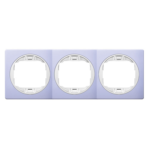 EON Maska trostruka - horizontalna lavanda sa belim nosačem