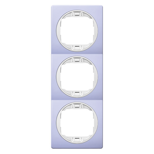 EON Maska trostruka - vertikalna lavanda sa belim nosačem