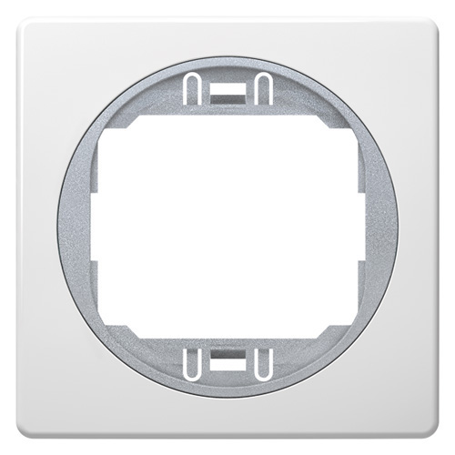 EON Maska jednostruka 80x80 bela sa silver nosačem