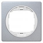 EON Maska jednostruka  80x80  silver sa belim nosačem