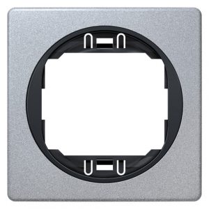 EON Maska jednostruka  80x80  silver sa crnim nosačem