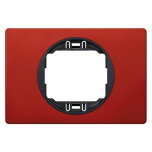 EON Maska jednostruka  80x120  crvena sa crnim nosačem