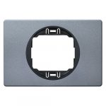 EON Maska jednostruka  80x120  antičko srebro sa crnim nosačem