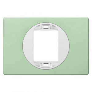 EON Maska jedn.  80x120 za uski taster  pastel zelena sa belim nosačem