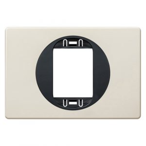 EON Maska jedn.  80x120 za uski taster  krem sa crnim nosačem