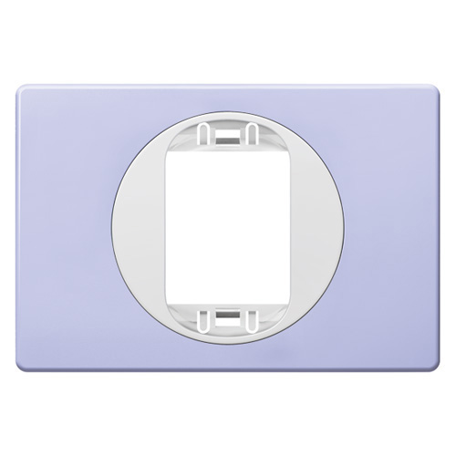 EON Maska jedn. 80x120 za uski taster lavanda sa belim nosačem