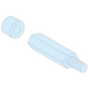 SE šestougaoni zavrtnji za odvajanje M8 Š=40 + 10 mm - Prisma