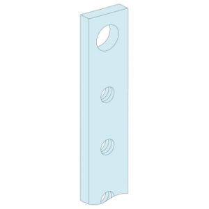 SE 4 sabirnice sa provrtima 630A L1400 za Linergy BS sabirnicu